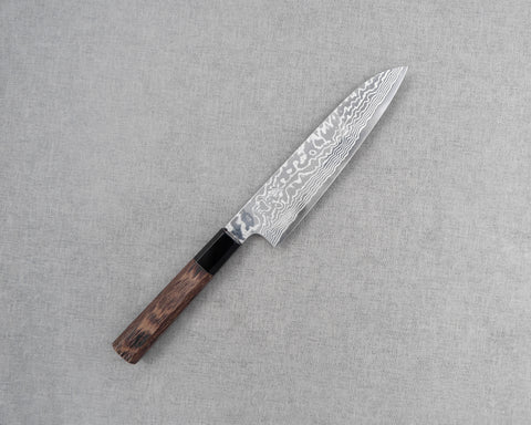 Hatsukokoro FAXR2 Mirror Damascus 195mm Santoku