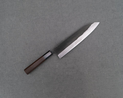 Hatsukokoro "Kurokaze" Shirogami #2 Kurouchi 210mm Gyuto