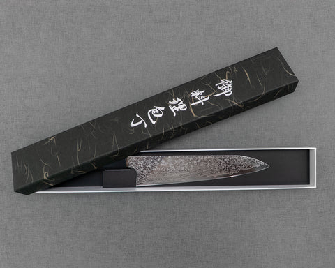Hatsukokoro "Ginga" ATS-34 Mirror Damascus 210mm Gyuto