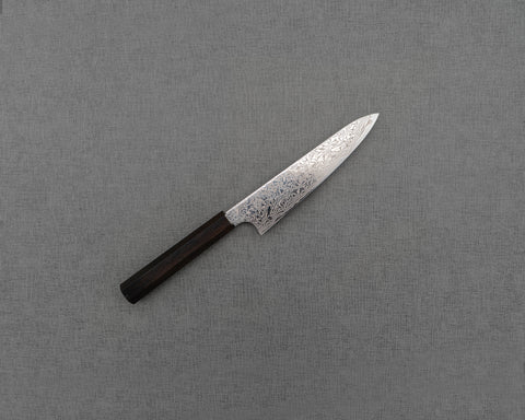 Hatsukokoro "Ginga" ATS-34 Mirror Damascus 150mm Petty
