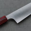 Kei Kobayashi R2/SG2 170mm Bunka with Urushi Red Pakka Wood Handle