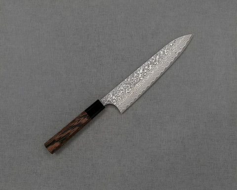 Yoshimi Kato R2/SG2 Black Damascus 210mm Gyuto