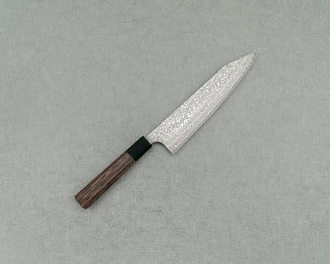 Yoshimi Kato VG10 Black Damascus 210mm Kiritsuke Gyuto