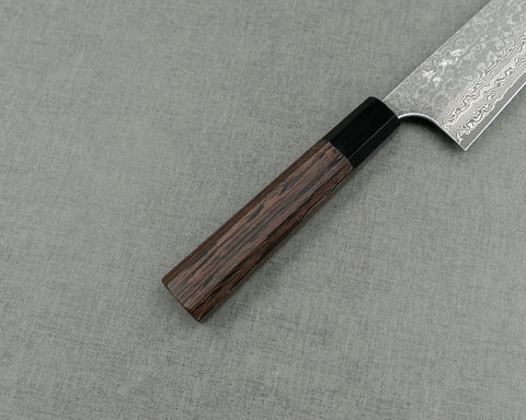 Yoshimi Kato VG10 Black Damascus 210mm Kiritsuke Gyuto