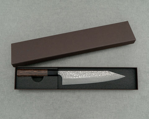 Yoshimi Kato VG10 Black Damascus 210mm Kiritsuke Gyuto