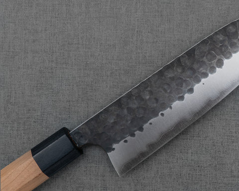 Masakage "Koishi" by Yoshimi Kato Aogami Super Kurouchi Tsuchime 165mm Santoku