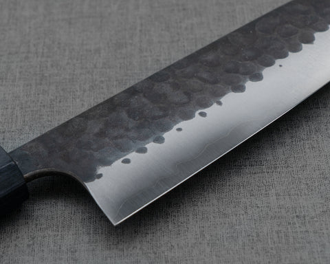 Masakage "Koishi" by Yoshimi Kato Aogami Super Kurouchi Tsuchime 165mm Santoku