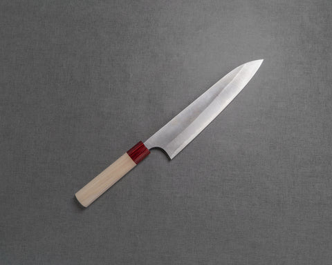 Masakage "Yuki" by Yoshimi Kato Shirogami #2 Nashiji Gyuto