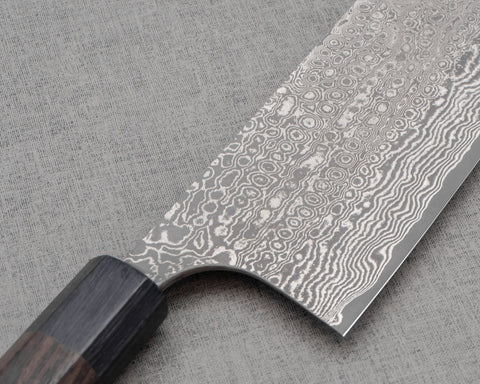 Masakage "Kumo" VG10 Kurosome Damascus 170mm Nakiri