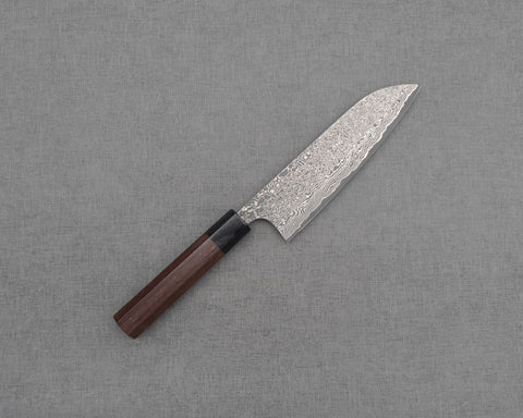 Masakage "Kumo" VG10 Kurosome Damascus 170mm Santoku