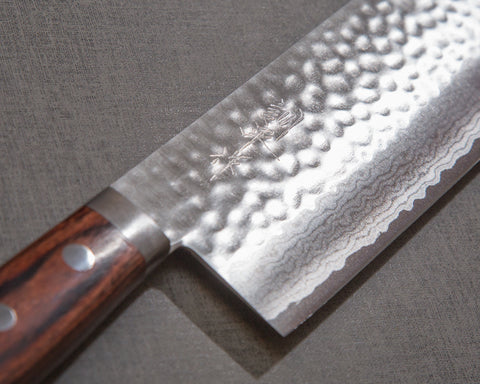 Masutani Hamono "Kokuryu" VG10 Tsuchime 165mm Nakiri