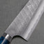 Nigara "Ryky x Jet Li" Limited Edition Aogami Super Matt Migaki Tsuchime 210mm Gyuto with Polished Nautical Blue Acrylic Handle
