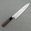 Hatsukokoro / Nigara SKD11 Damascus 240mm Gyuto with Walnut Black Buffalo Horn Handle