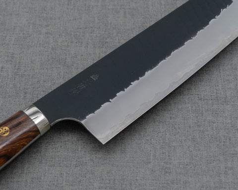 Nigara R2/SG2 Kurouchi Tsuchime 165mm Kiritsuke Nakiri with Ironwood Handle