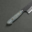 Nigara R2/SG2 Tsuchime Kurouchi 165mm Santoku with Polished Acrylic Glacier Veil Handle