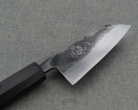 Naru “Hatsukou Series” Aogami #2 Kurouchi 80mm Ko-Bunka with Ebony Handle