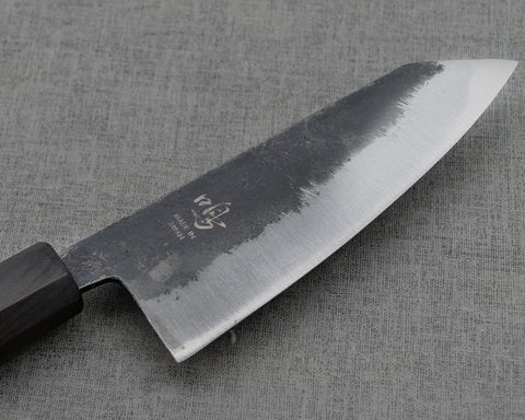 Naru “Hatsukou Series” Aogami #2 Kurouchi 120mm Ko-Bunka with Ebony Handle