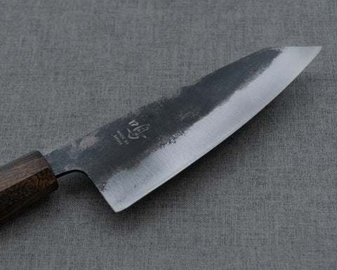 Naru “Hatsukou Series” Aogami #2 Kurouchi 120mm Ko-Bunka with Bubinga Handle