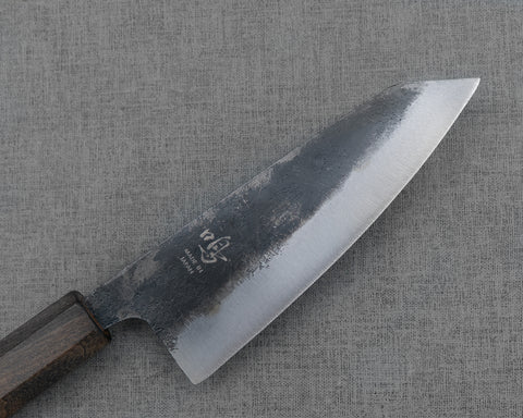 Naru “Hatsukou Series” Aogami #2 Kurouchi 120mm Ko-Bunka with Bubinga Handle
