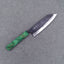 Naru “Hatsukou Series” Ryky x Taku Edition Aogami #2 Kurouchi 165mm Bunka with Emerald Swirl Green Stabilized Wood Handle