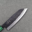 Naru “Hatsukou Series” Ryky x Taku Edition Aogami #2 Kurouchi 165mm Bunka with Emerald Swirl Green Stabilized Wood Handle