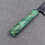Naru “Hatsukou Series” Ryky x Taku Edition Aogami #2 Kurouchi 165mm Bunka with Emerald Swirl Green Stabilized Wood Handle