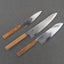 Naru "Kyoko Series" SLD 3-Layer Mirror Polished Blasting Knife Set