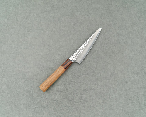 Sakai Takayuki 33 Layers Tsuchime Damascus VG10 150mm Honesuki with Wa-handle