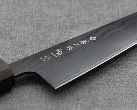 Tojiro "Sakuya" VG10 Black Damascus 210mm Gyuto