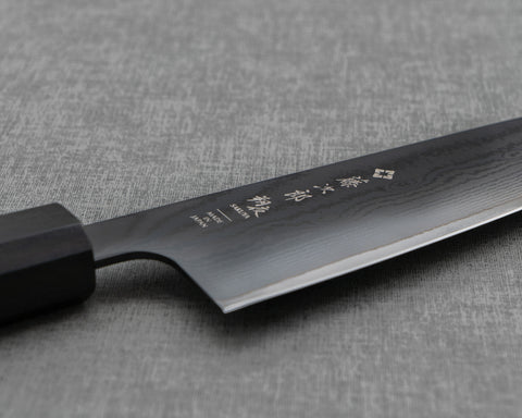 Tojiro "Sakuya" VG10 Black Damascus 165mm Santoku