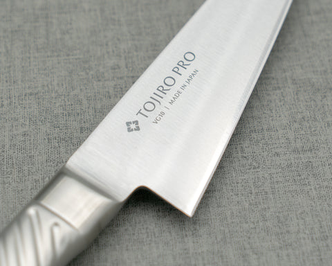 Tojiro Pro DP VG10 150mm Honesuki with Stainless Steel Handle