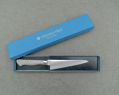 Tojiro Pro DP VG10 150mm Honesuki with Stainless Steel Handle