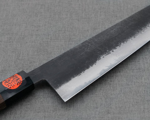 Shigeki Tanaka Aogami #2 Kurouchi Tsuchime 240mm Kiritsuke Gyuto