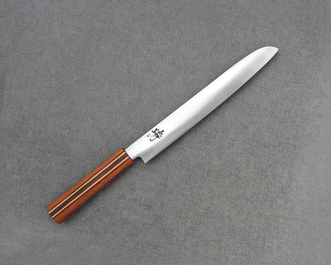 Shigeki Tanaka "Majiro" Ginsan (Silver #3) 240mm Bread Knife