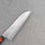 Shigeki Tanaka VG10 170mm Santoku with Western Black Pakkawood Handle