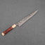 Takeshi Saji R2/SG2 Black Damascus 240mm Sujihiki with Ivory / Rosewood Handle