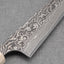 Takeshi Saji R2/SG2 Black Damascus 240mm Sujihiki with Ivory / Rosewood Handle
