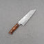 Takeshi Saji R2/SG2 Diamond Damascus 180mm Bunka with Ironwood Handle