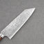 Takeshi Saji R2/SG2 Diamond Damascus 180mm Bunka with Ironwood Handle