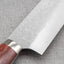 Takeshi Saji SRS13 Migaki Tsuchime Gyuto with Karin Wood Handle