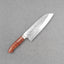 Takeshi Saji SRS13 Migaki Tsuchime 180mm Santoku with Karin Wood Handle