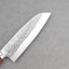 Takeshi Saji SRS13 Migaki Tsuchime 180mm Santoku with Karin Wood Handle