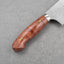 Takeshi Saji SRS13 Migaki Tsuchime 180mm Santoku with Karin Wood Handle