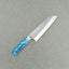 Takeshi Saji STRIX Mirror Tsuchime 175mm Bunka with Sea Wave Acrylic Handle