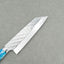 Takeshi Saji STRIX Mirror Tsuchime 175mm Bunka with Sea Wave Acrylic Handle