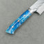 Takeshi Saji STRIX Mirror Tsuchime 210mm Gyuto with Sea Wave Acrylic Handle