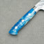 Takeshi Saji STRIX Mirror Tsuchime 130mm Petty with Sea Wave Acrylic Handle