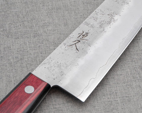 Tsunehisa Ginsan (Silver #3) Nashiji 210mm Gyuto