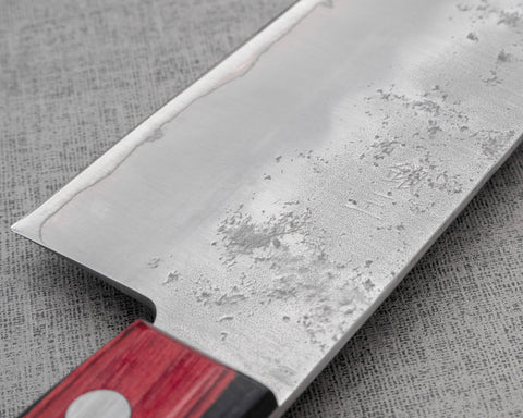 Tsunehisa Ginsan (Silver #3) Nashiji 210mm Gyuto