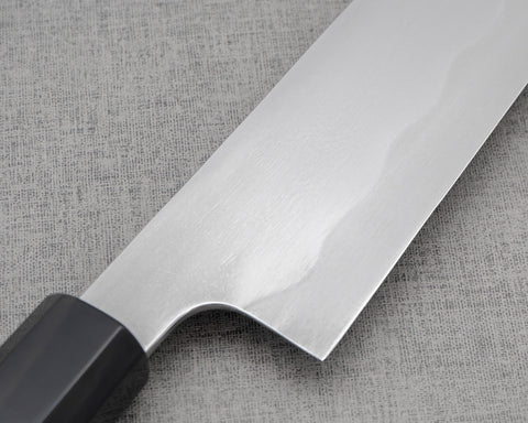 Yoshihiko Akitomo Honyaki Ripple Aogami #2 175mm Santoku